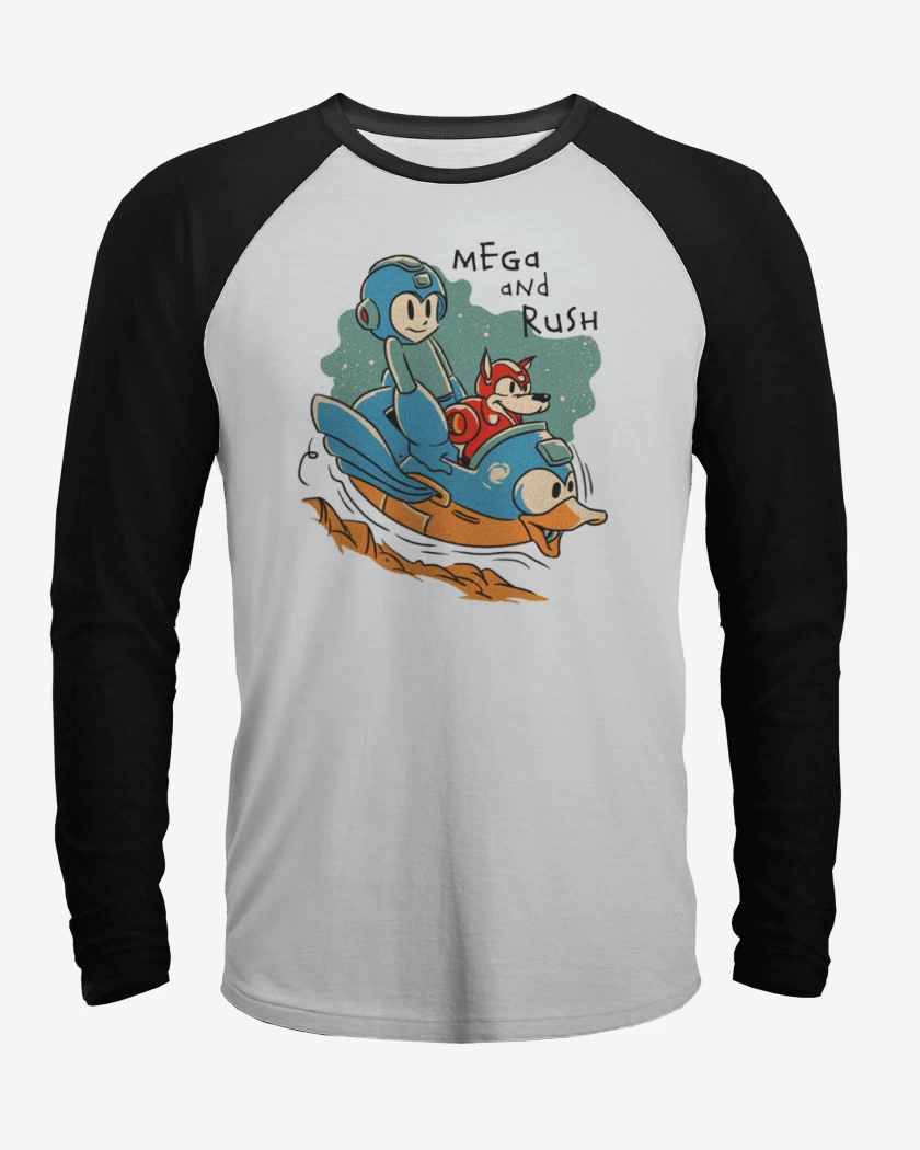 Polera Raglan mega and rush 