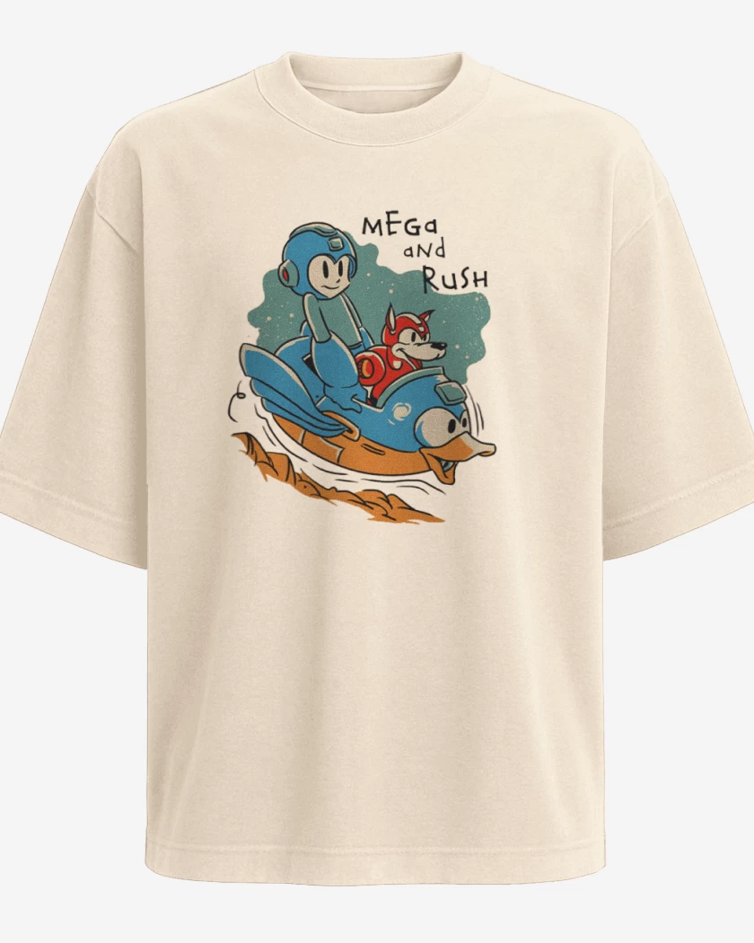 Polera Oversize mega and rush 