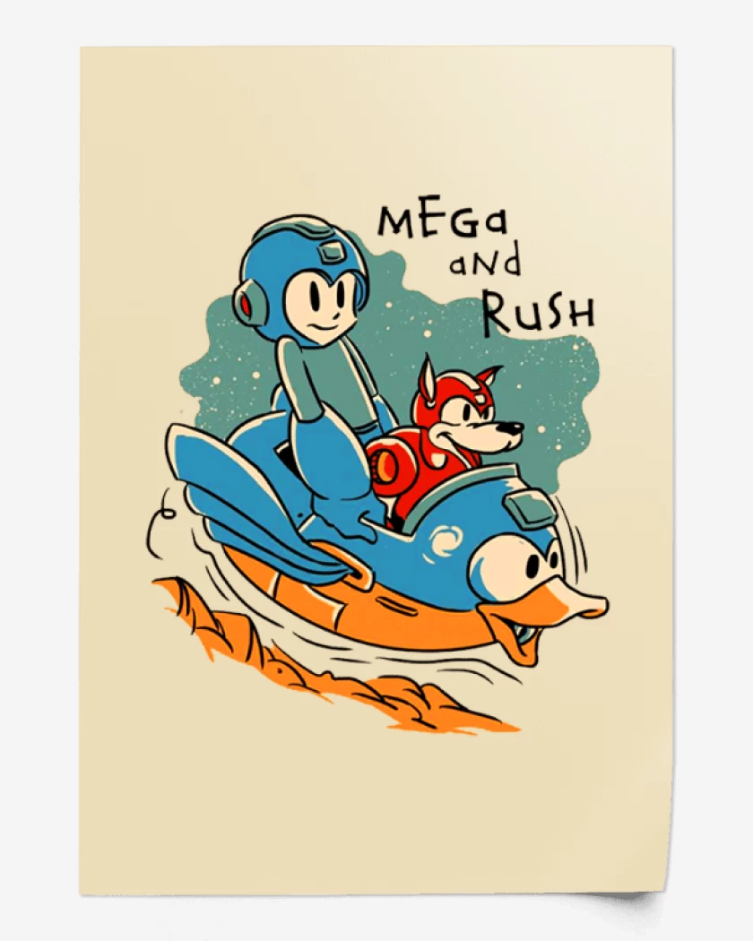 Print mega and rush 