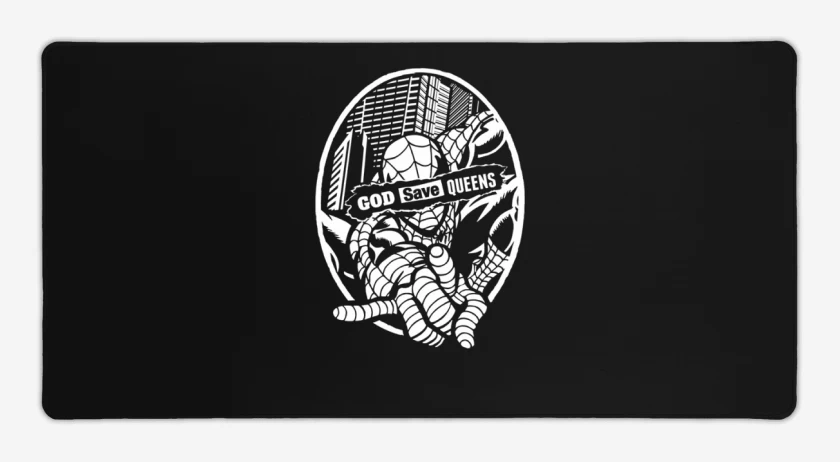 Mouse pad Gamer Araña god save