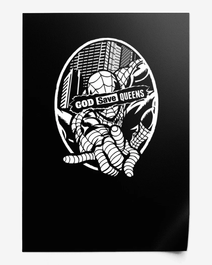 Print Araña god save