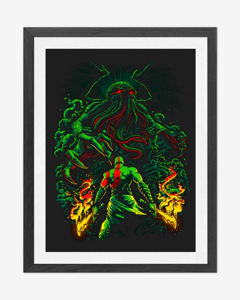 Cuadro decorativo Negro de kratos