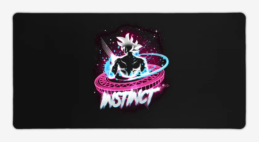 Mouse pad Gamer Negro de instinct