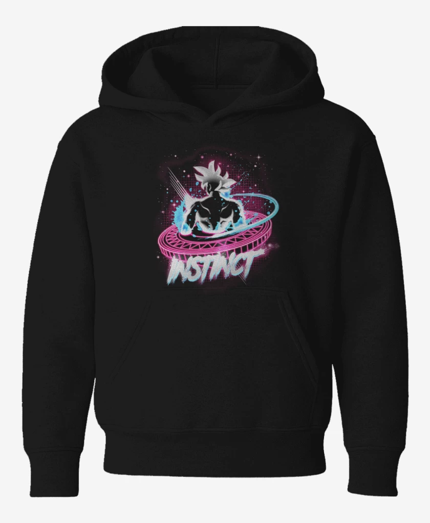 Poleron de niño Negro de instinct