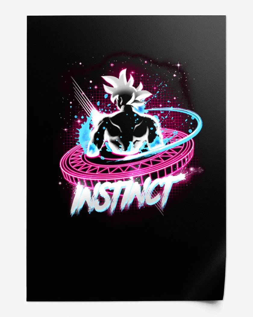 Print Negro de instinct