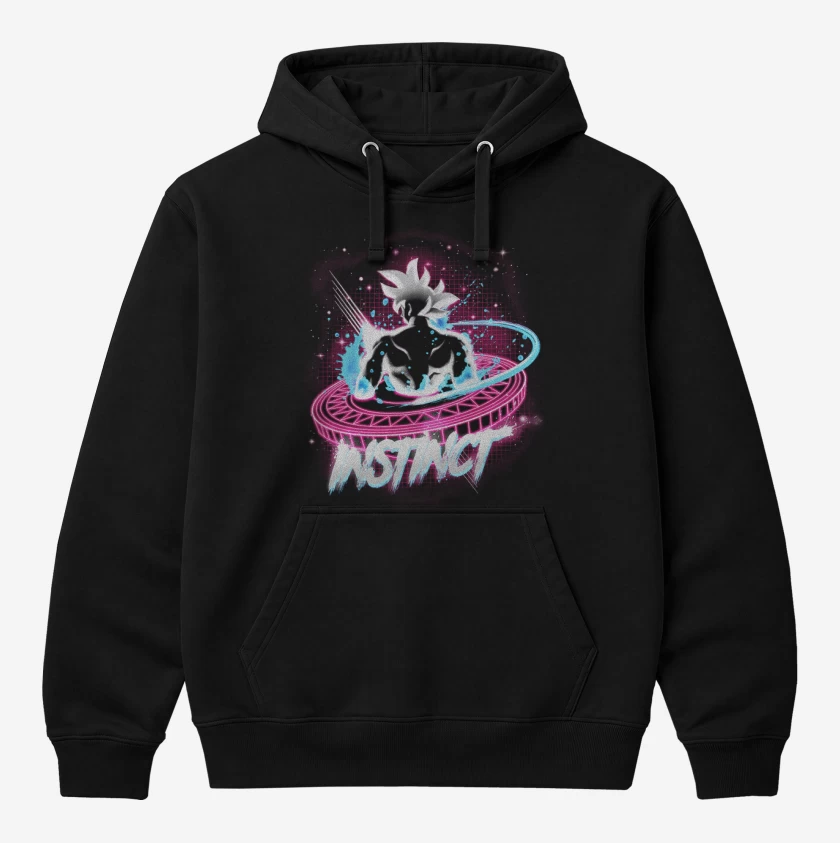 Polerón Canguro Negro de instinct