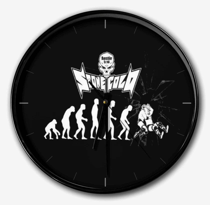 Reloj Negro de stonecold