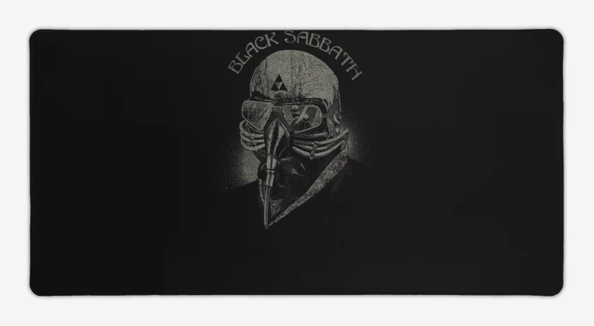 Mouse pad Gamer Negro de blacksabbath78