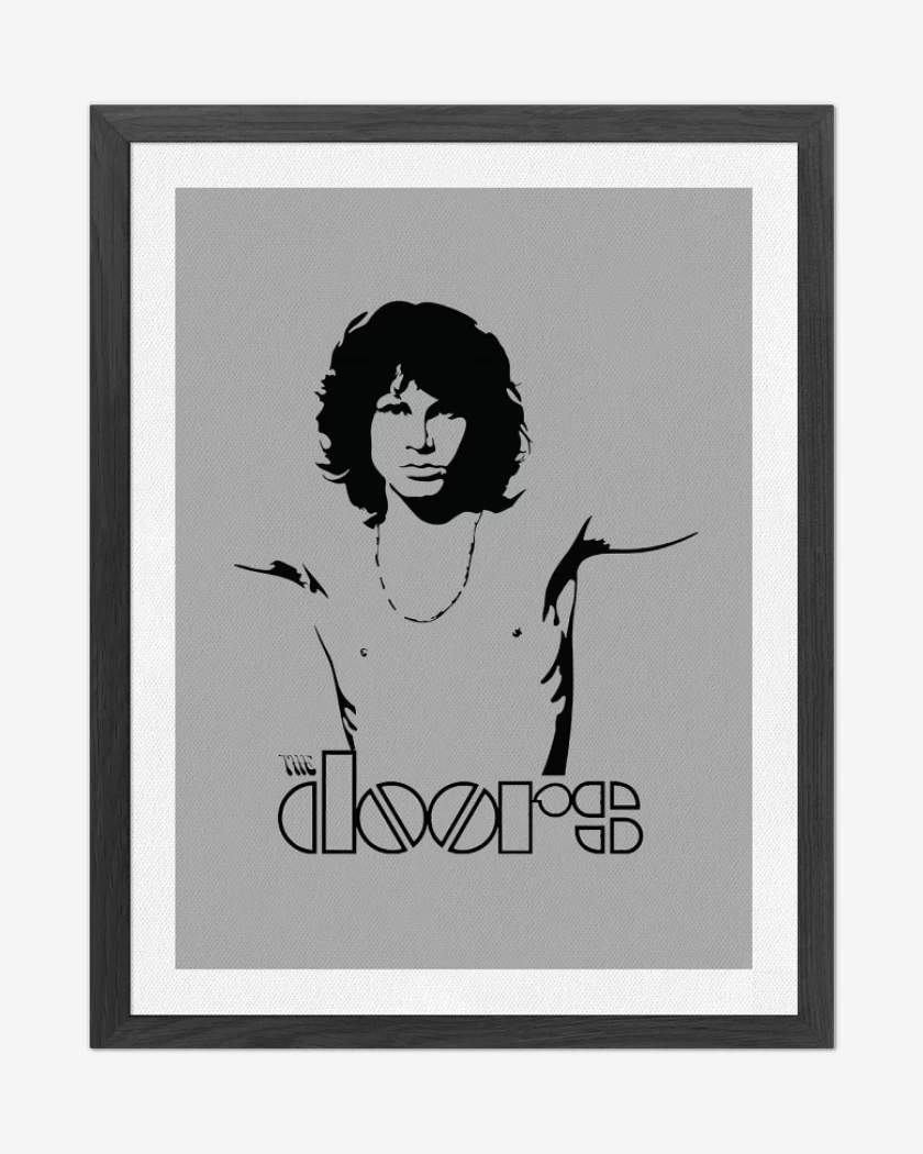 Cuadro decorativo Gris Melange de The Doors