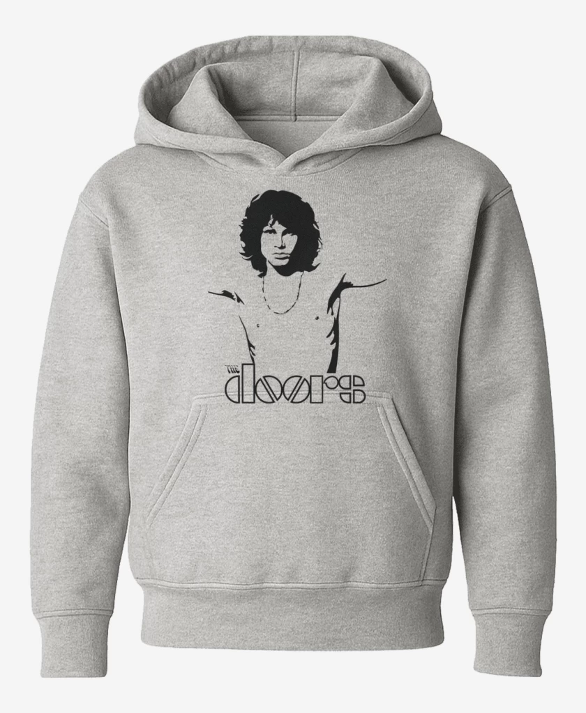Poleron de niño Gris Melange de The Doors