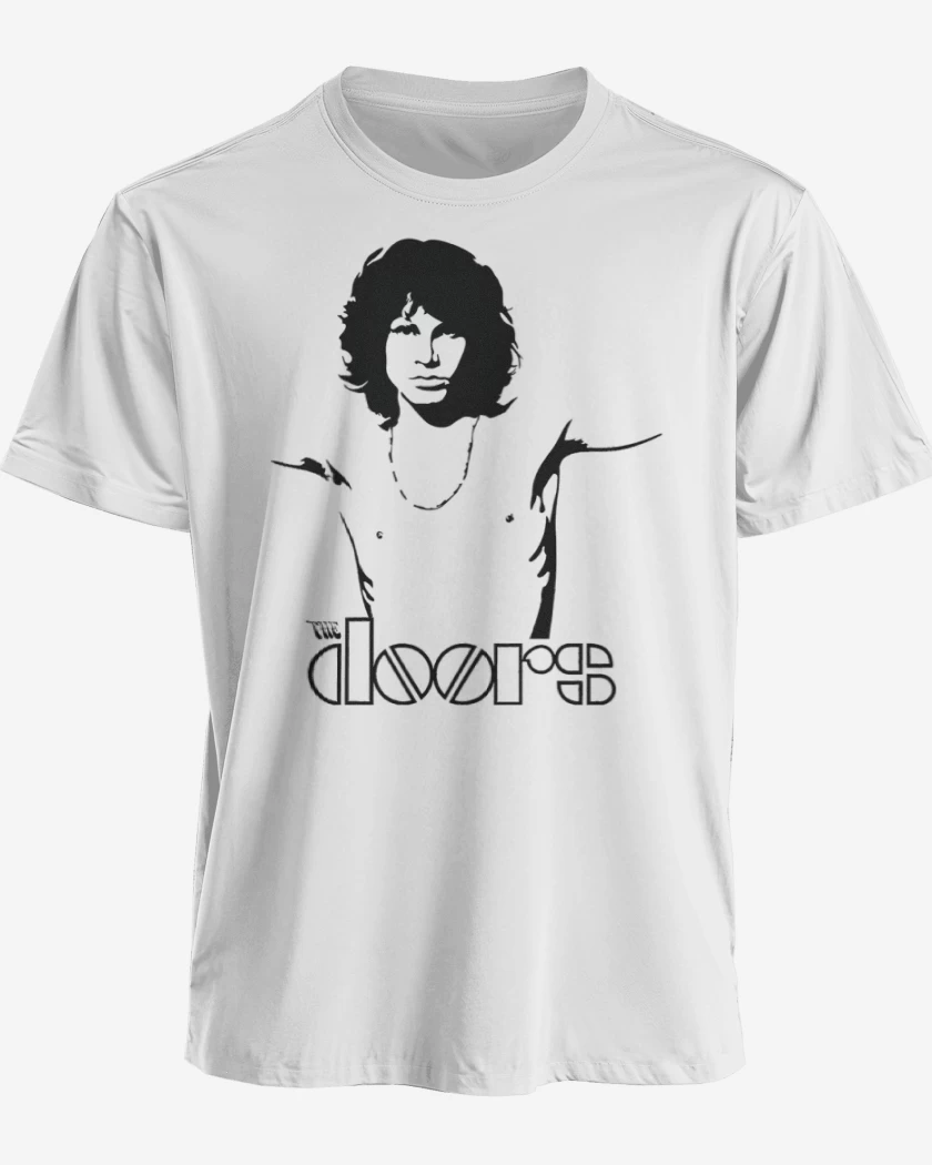 Polera premium Blanco de The Doors
