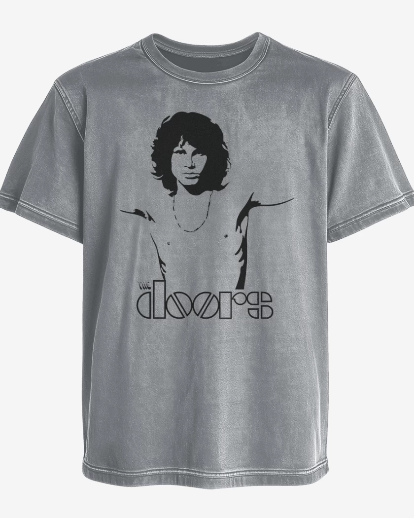 Polera desgastada The Doors