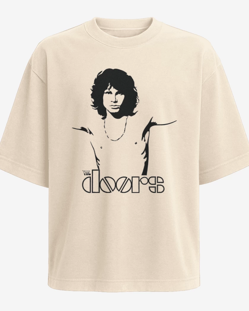 Polera Oversize Beige de The Doors