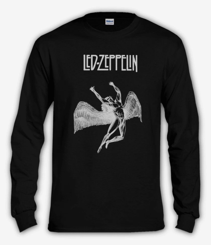 Polera manga larga Negro de Led Zeppelin