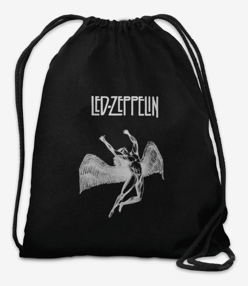 Mochila Negro de Led Zeppelin