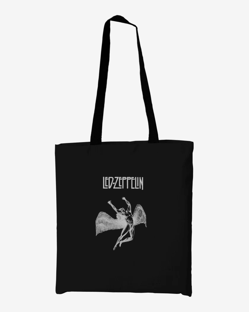 Totebag Negro de Led Zeppelin