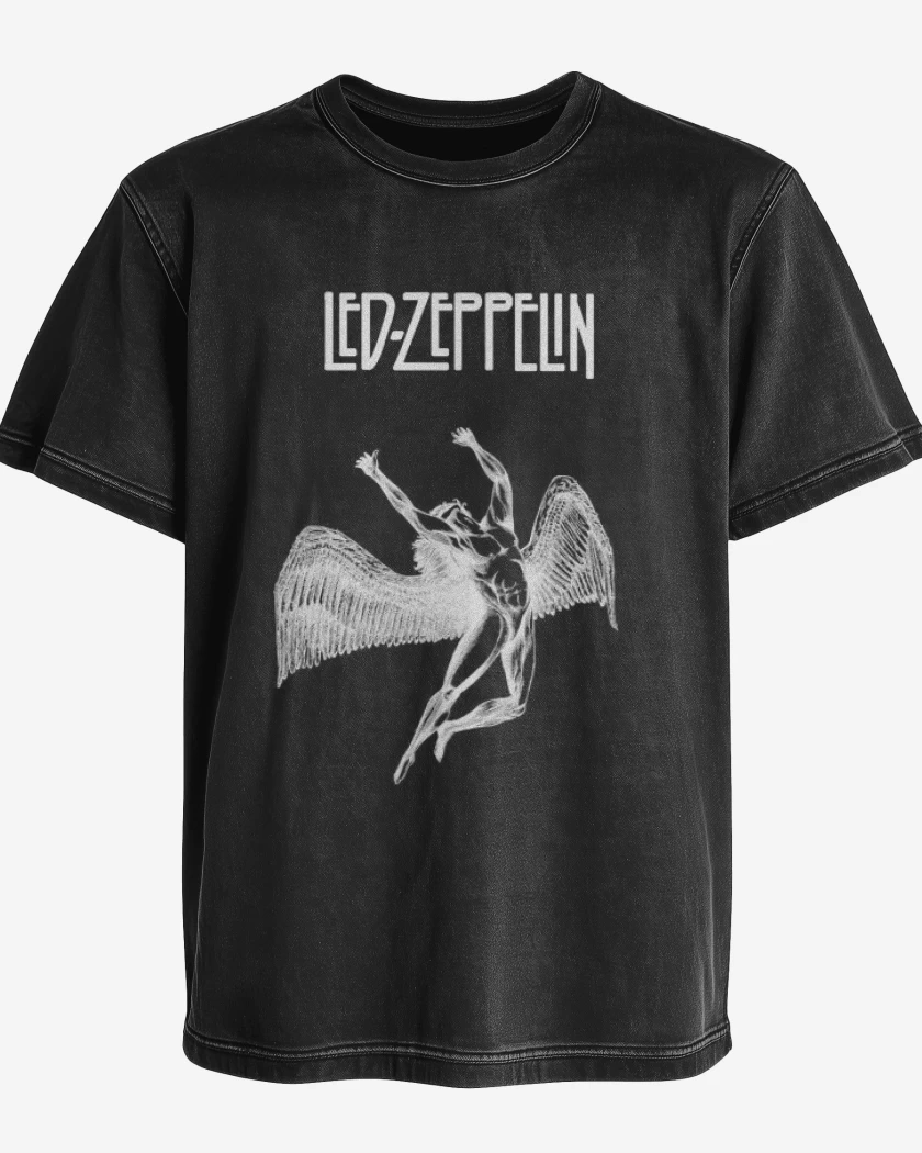 Polera desgastada Led Zeppelin