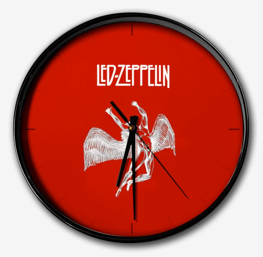 Reloj Rojo de Led Zeppelin