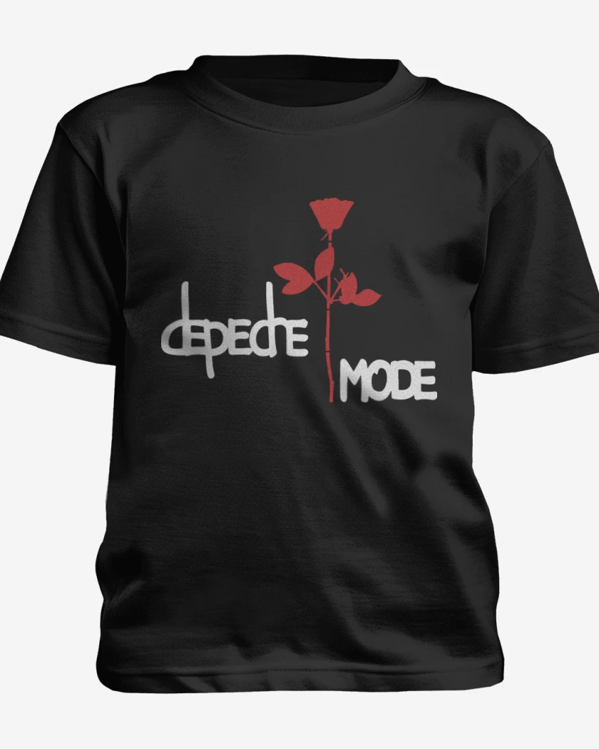 Polera de niño Negro de Depeche Mode