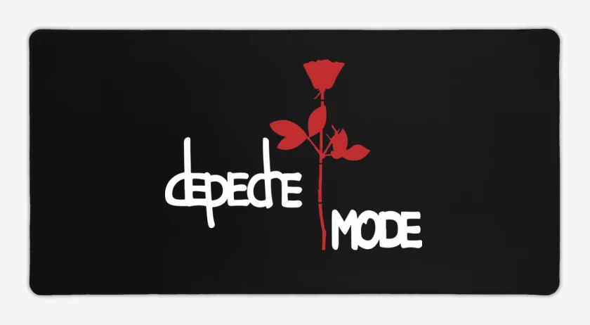 Mouse pad Gamer Negro de Depeche Mode