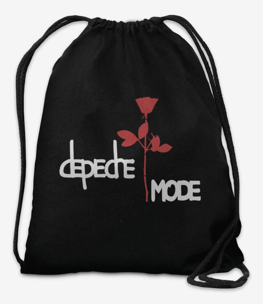 Mochila Negro de Depeche Mode