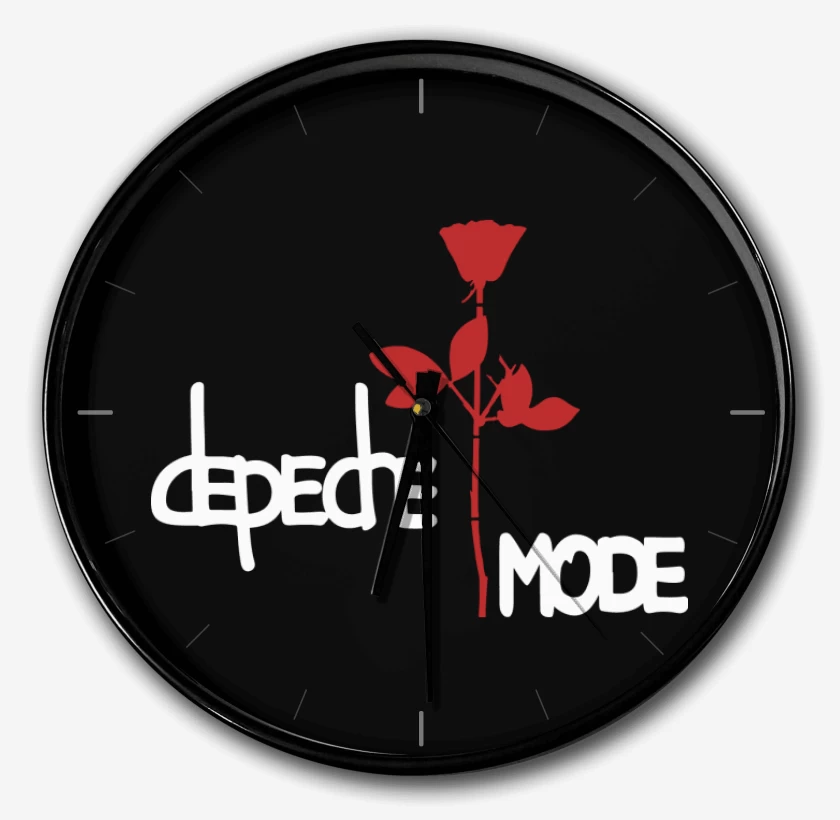 Reloj Negro de Depeche Mode