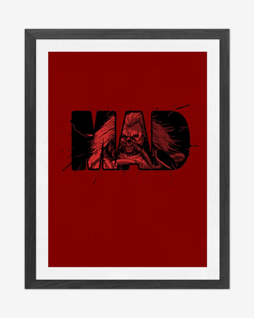 Cuadro decorativo Rojo de Immortan Joe