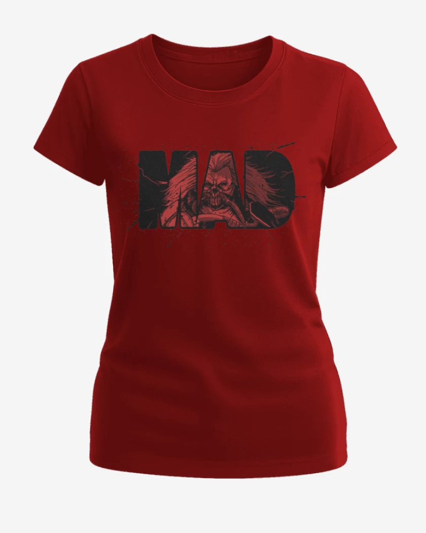 Polera de Mujer Rojo de Immortan Joe