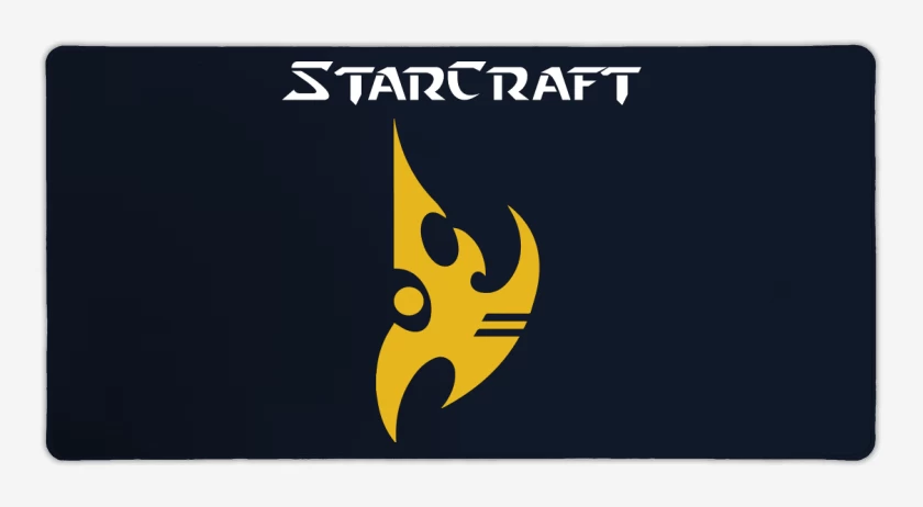 Mouse pad Gamer Azul Marino de StarCraft - Protoss