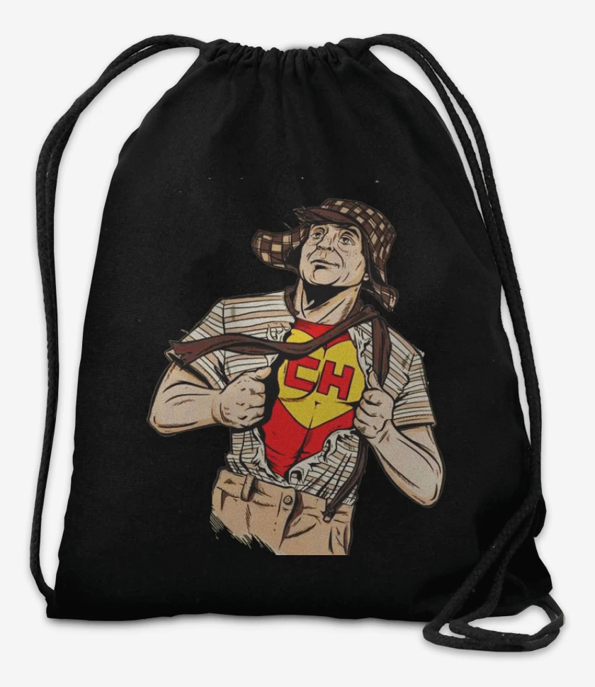 Mochila Negro de Super Chavo