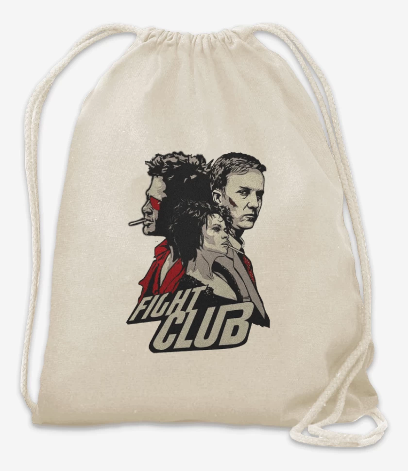 Mochila Blanco de Fight Club