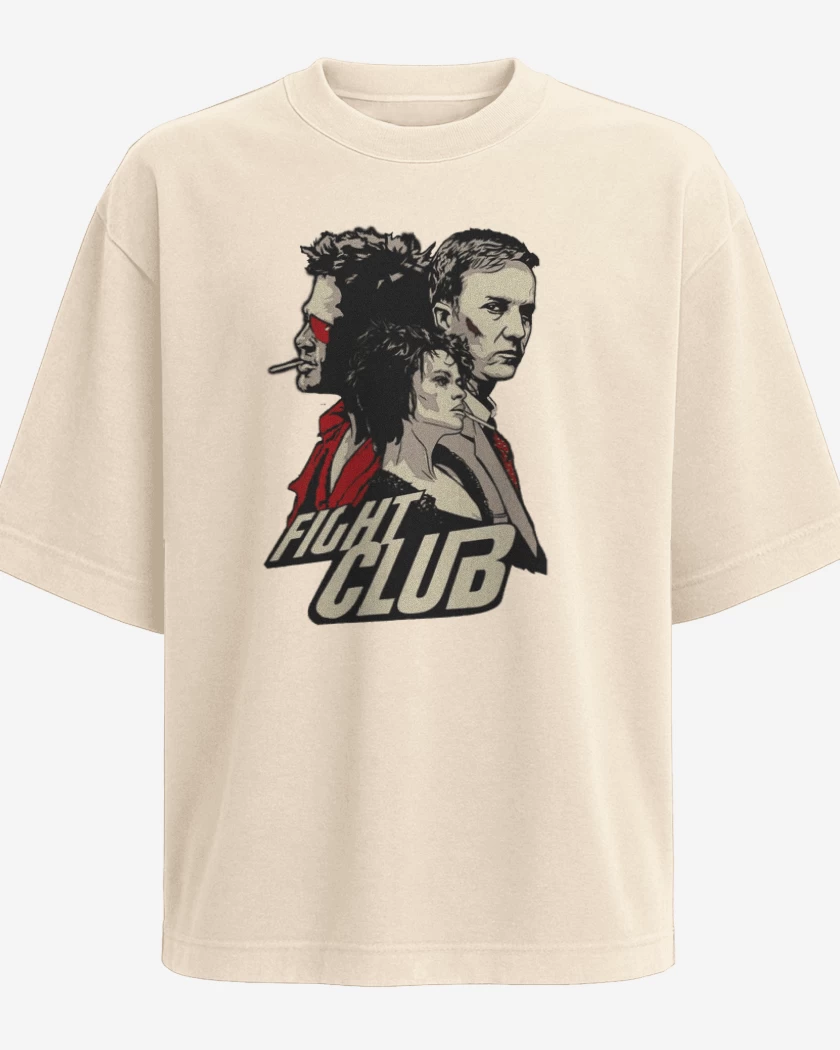 Polera Oversize Fight Club