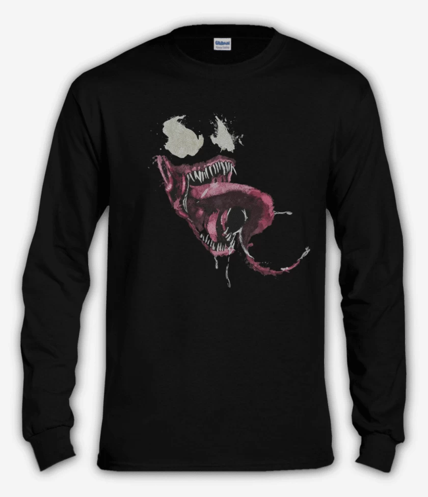 Polera manga larga Negro de Veneno 4