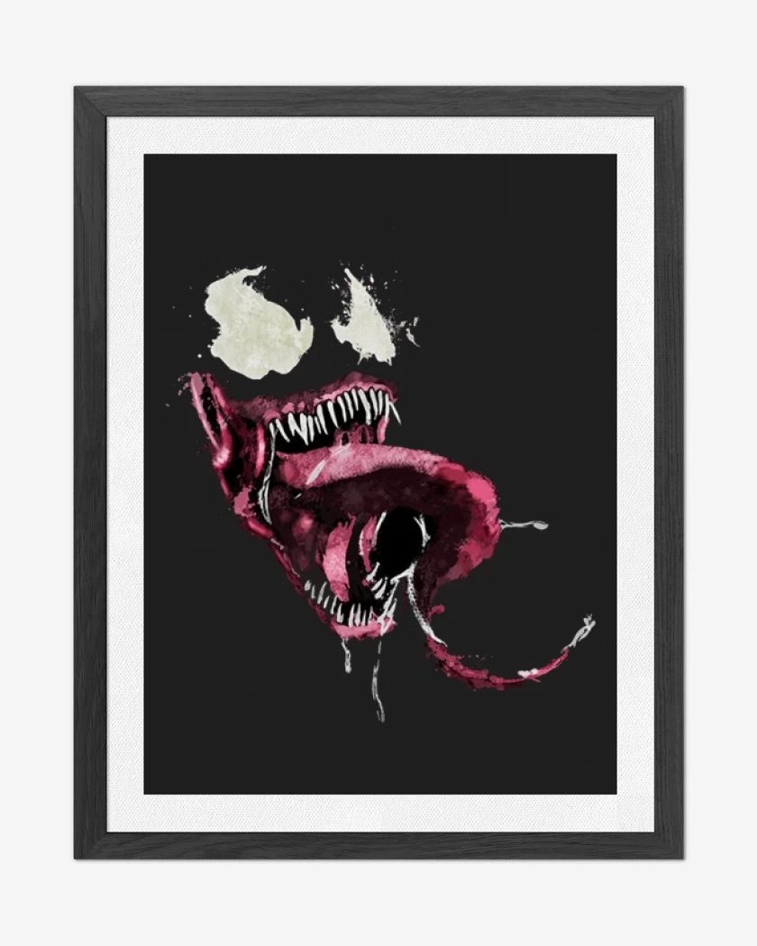 Cuadro decorativo Negro de Veneno 4