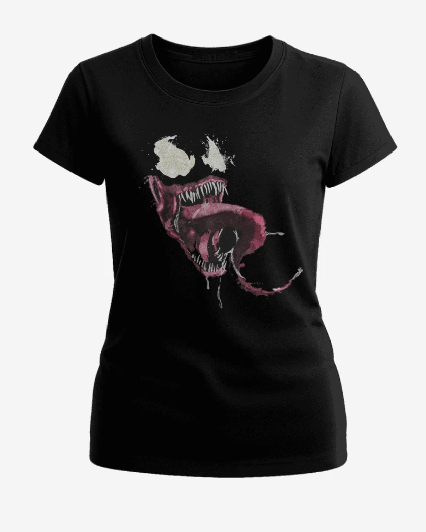 Polera de Mujer Negro de Veneno 4