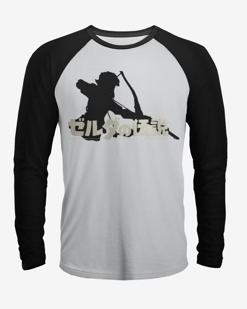 Polera Raglan B o W 4