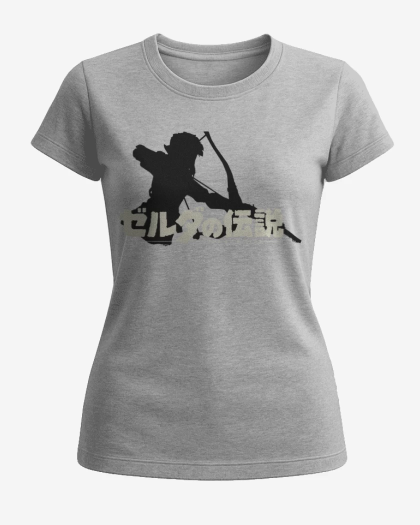 Polera de Mujer Gris Melange de B o W 4