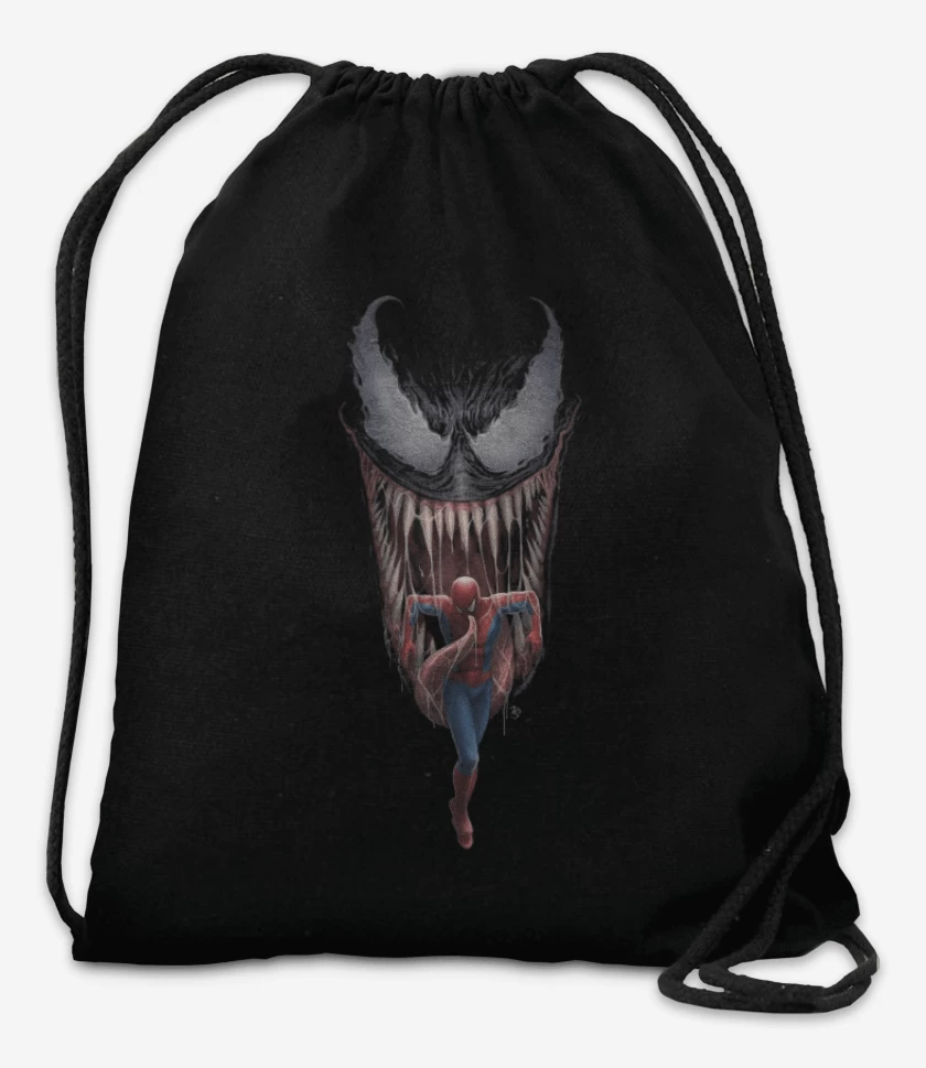 Mochila Negro de Vemeno araña