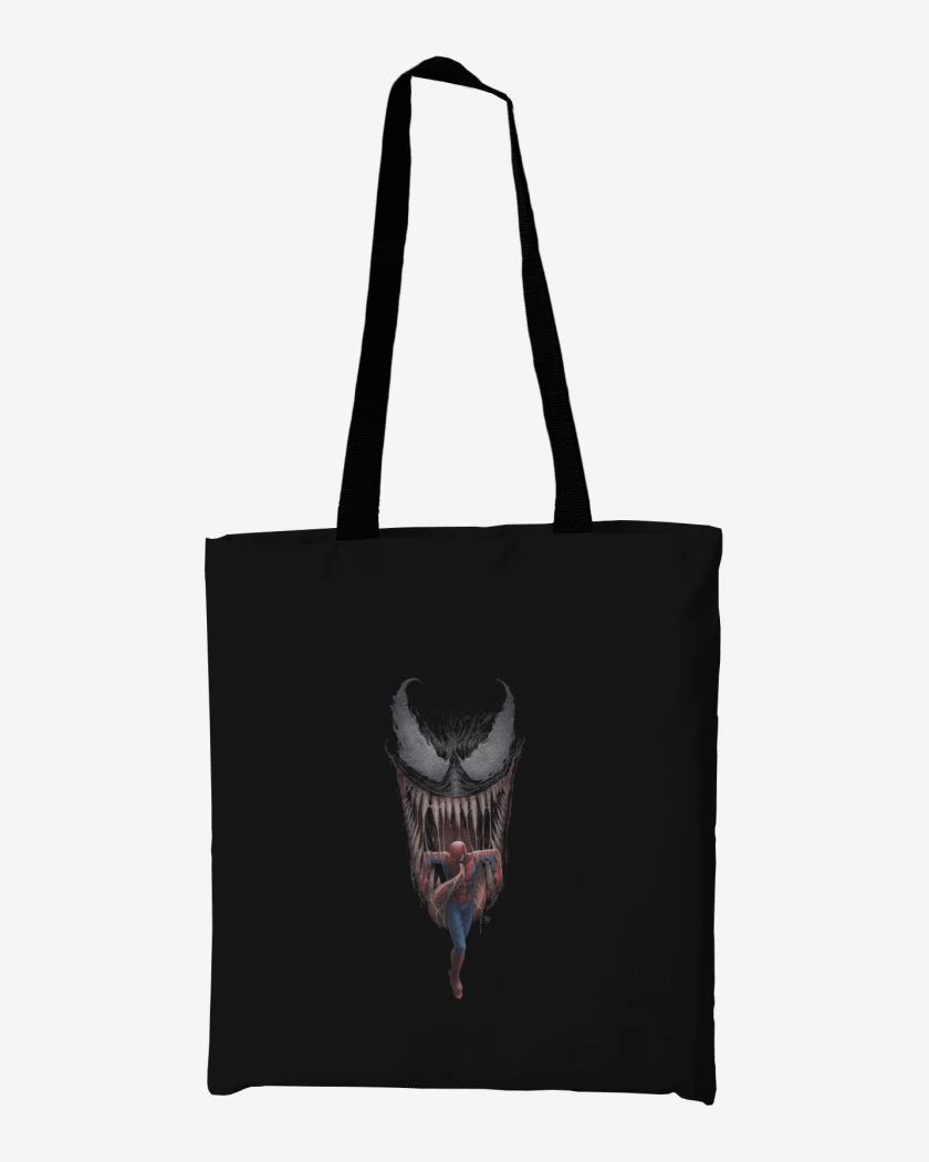 Totebag Negro de Vemeno araña