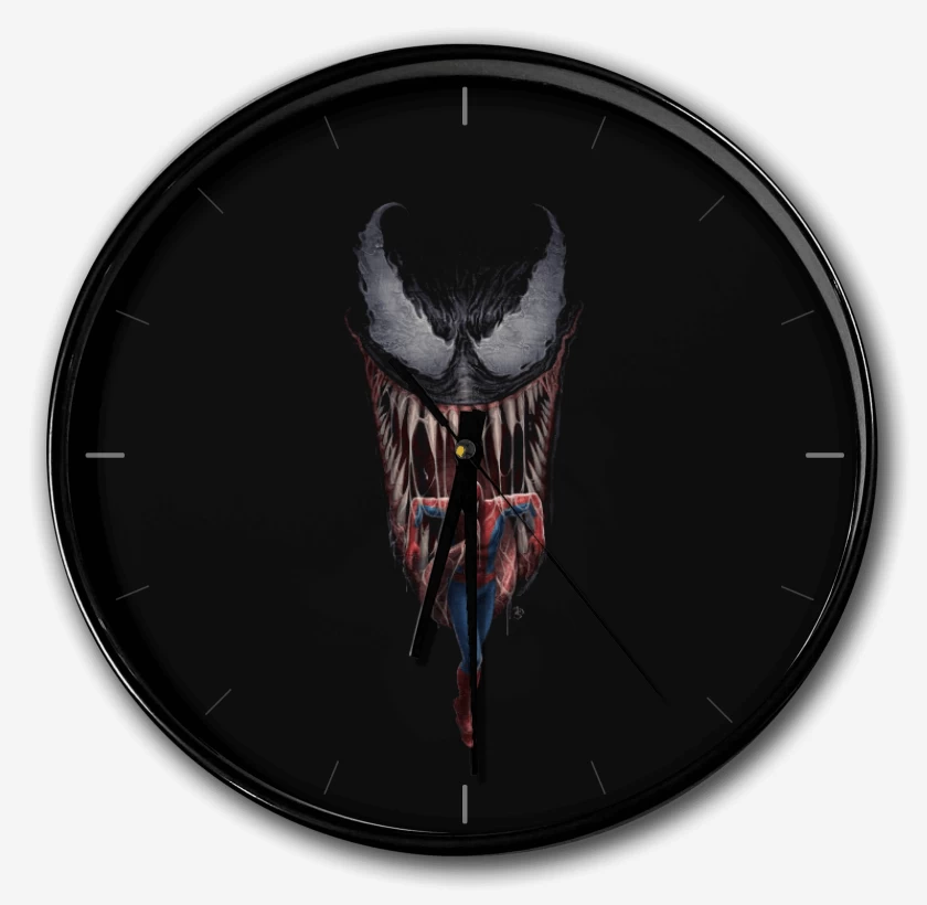Reloj Negro de Vemeno araña