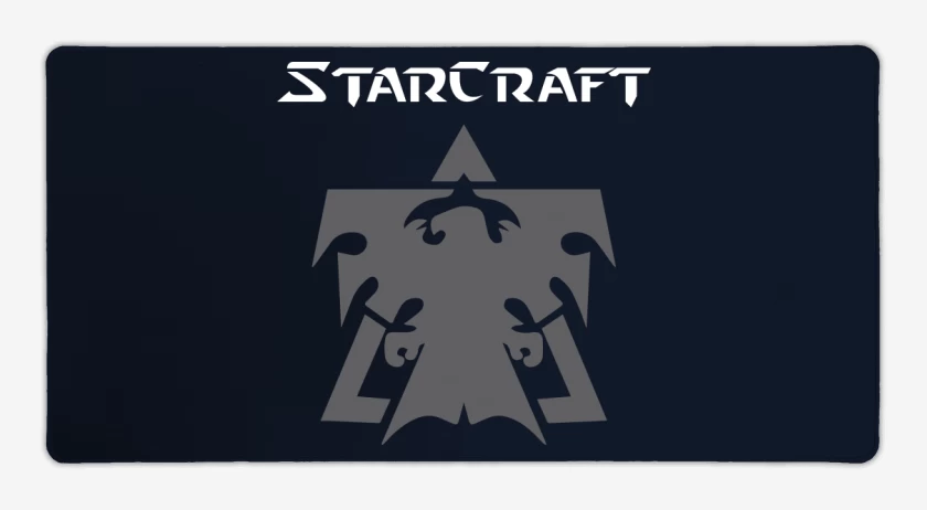 Mouse pad Gamer Azul Marino de StarCraft - Terran