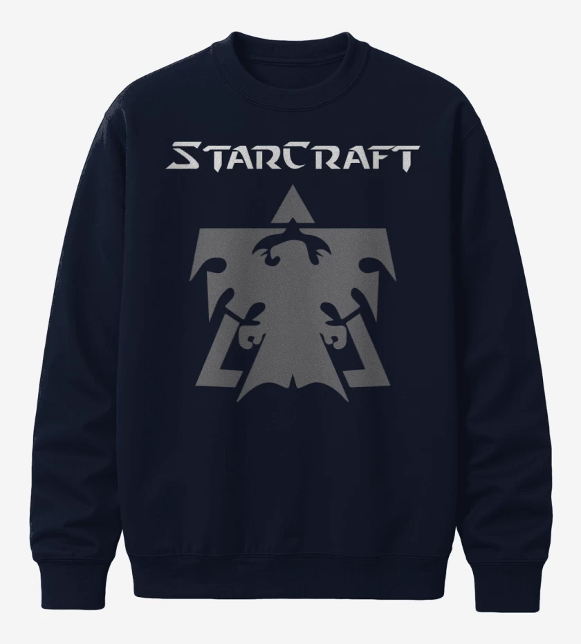 Poleron polo Azul Marino de StarCraft - Terran