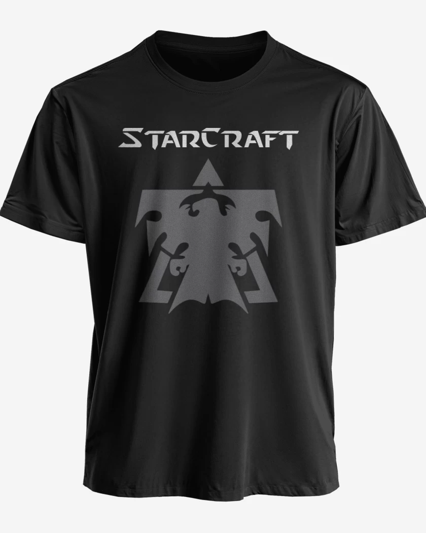 Polera premium Negro de StarCraft - Terran
