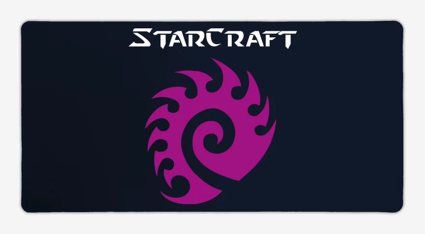 Mouse pad Gamer Azul Marino de StarCraft - Zerg