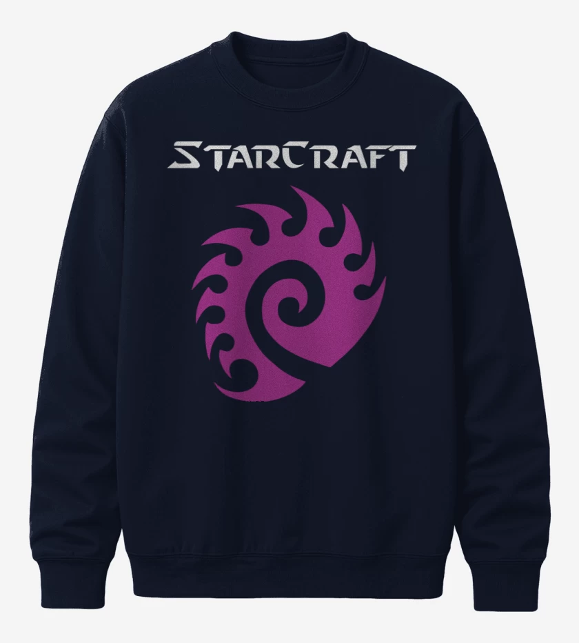 Poleron polo Azul Marino de StarCraft - Zerg