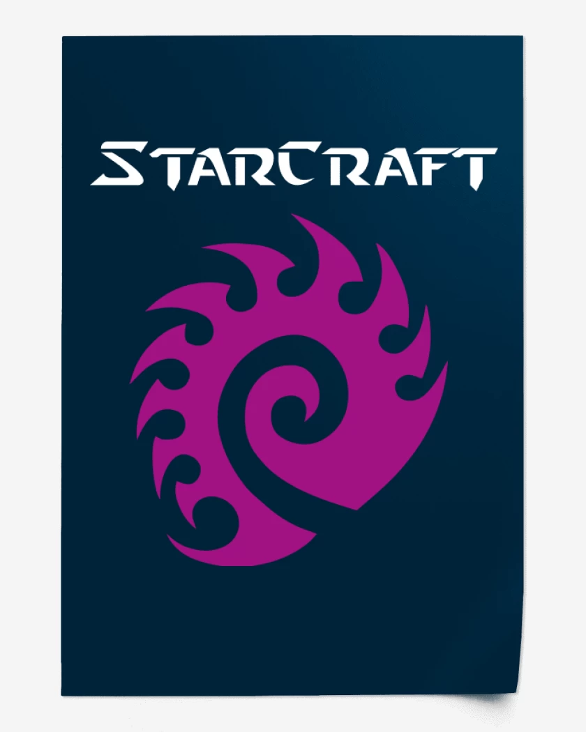 Print StarCraft - Zerg