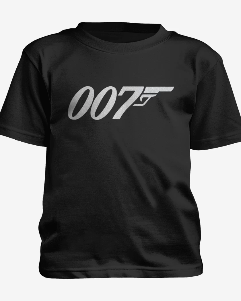 Polera de niño Negro de 007