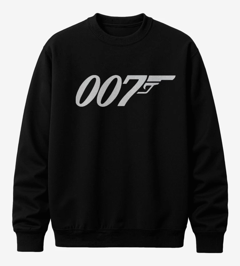 Poleron polo Negro de 007