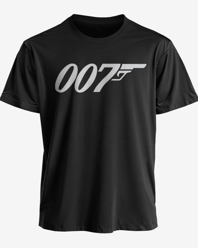Polera premium Negro de 007