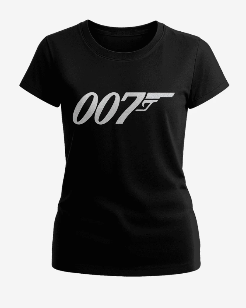 Polera de Mujer Negro de 007